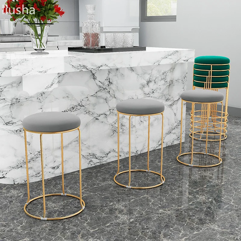 

Chair Kitchen Lounge Salon Table Hotel Round Stool Chair Bathroom Outdoor Style Cadeira Furnitur dining table set 6 chairs