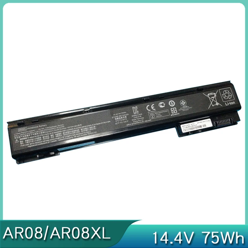 НОВЫЙ аккумулятор AR08XL AR08 14 4 В 75 Втч для мобильной рабочей станции HP ZBook 15 17 G1 G2