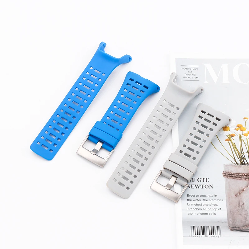 Men's rubber watch strap for SUUNTO AMBIT 1 2 2S 2R 3S 3R 3Peak Outdoor sports waterproof watch band ladies buckle accessories