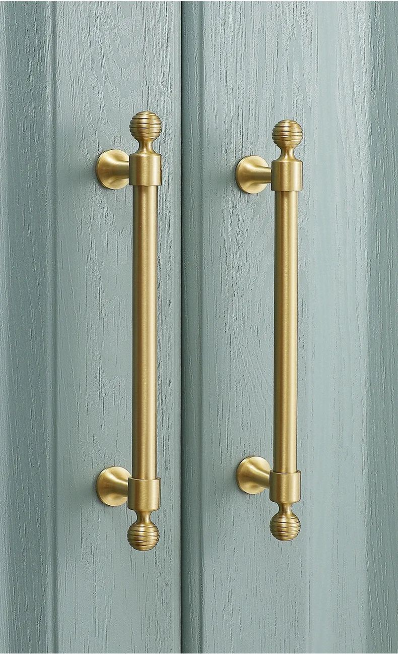 128 160 224 320 мм современная мода высокое качество твердая латунь шкаф кухонный