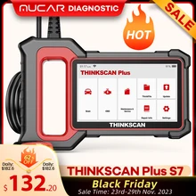 Thinkcar Thinkscan Plus S7/S6/S4 OBD2 Diagnostic Tools Transmission /ABS/SRS Diagnosis Code Reader Automotive obd 2 Scanner