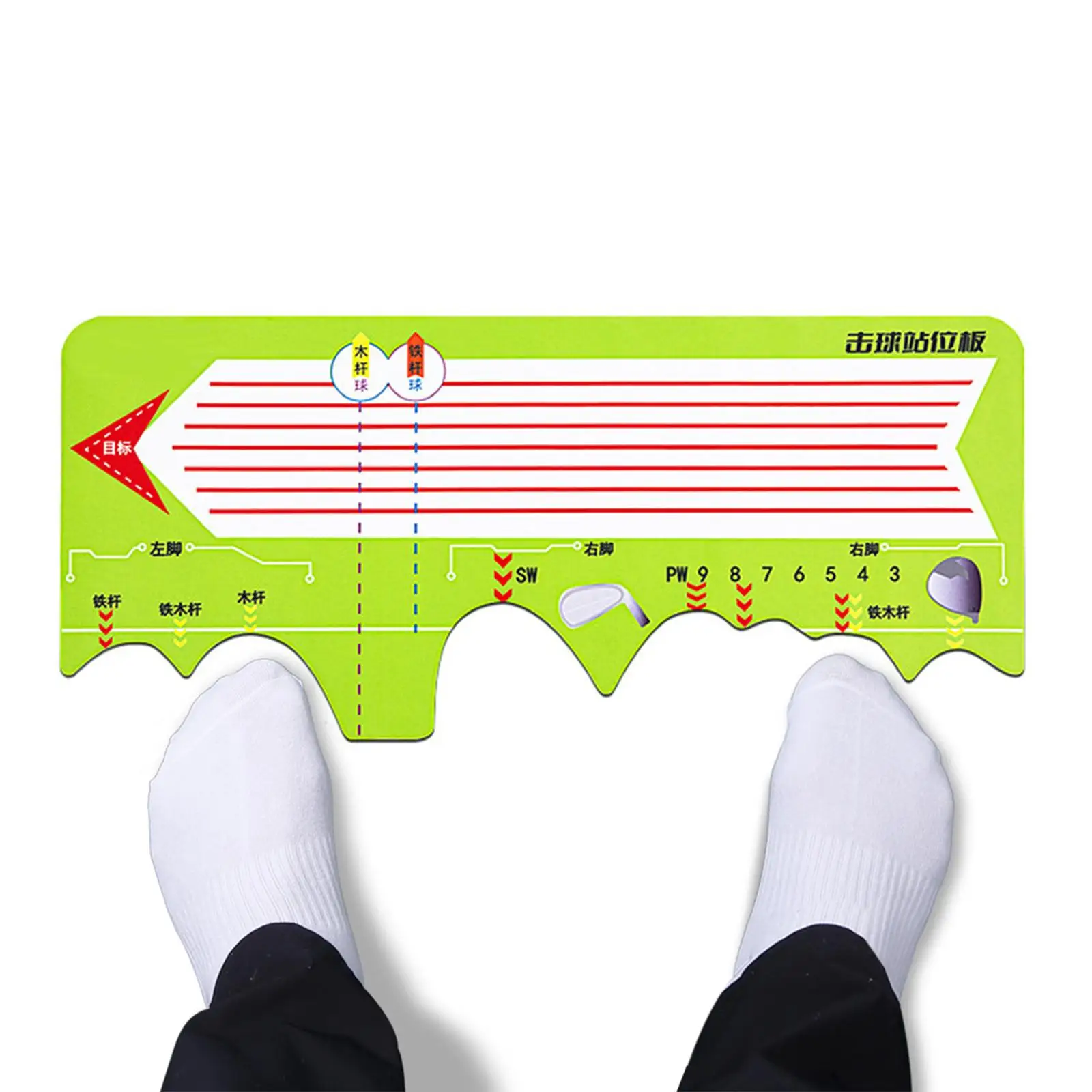 

Golf Practice Swing Mat Golf Training Aid Training Tool for Indoor Golf Gift