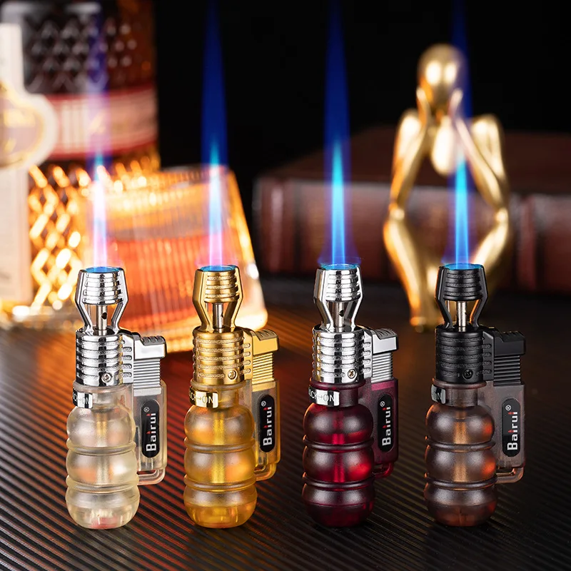 Single Jet Torch Gas Butane Blue Flame Smoking Cigarette Cig