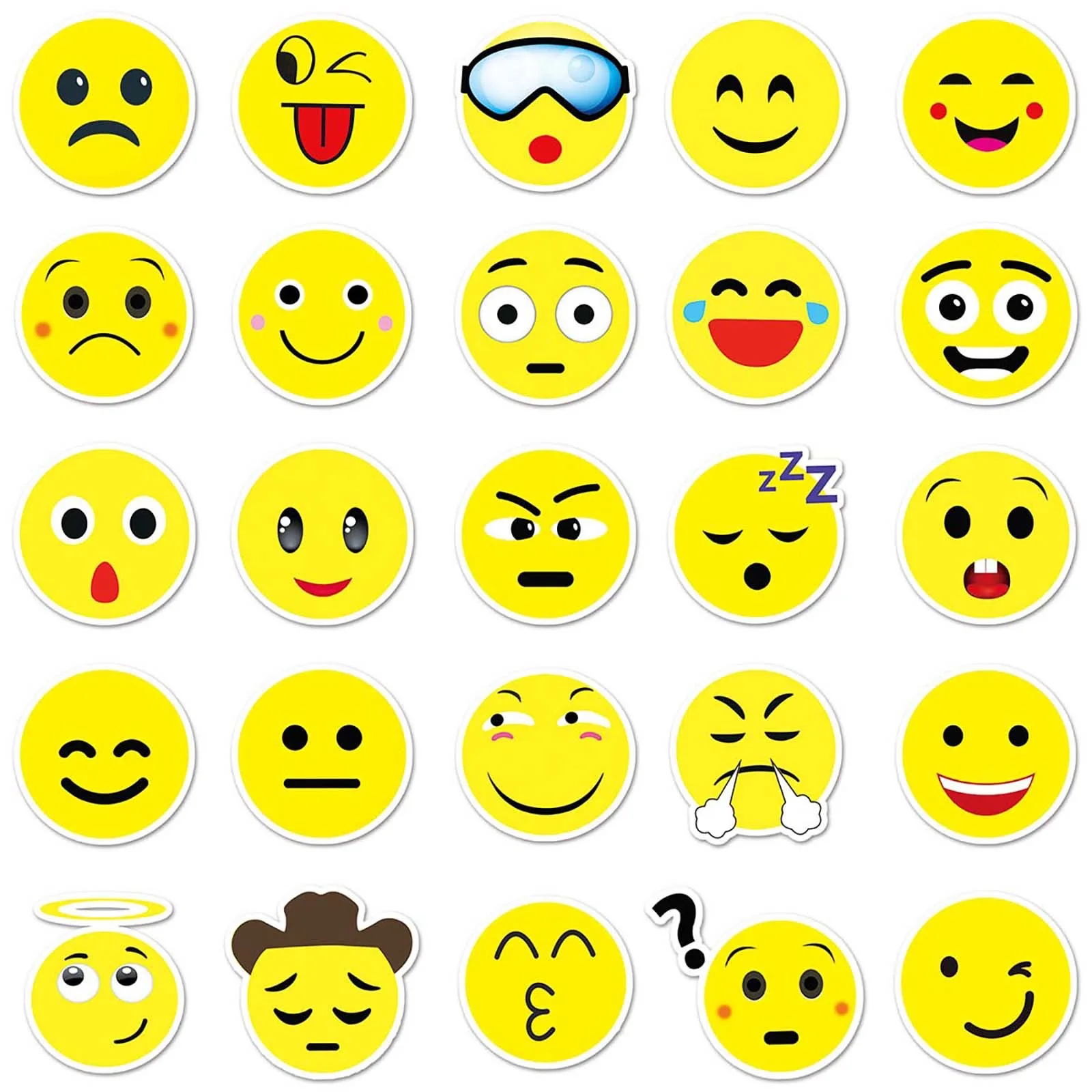 50 водонепроницаемых неповторяющихся милых чемоданов с улыбающимися мультяшками