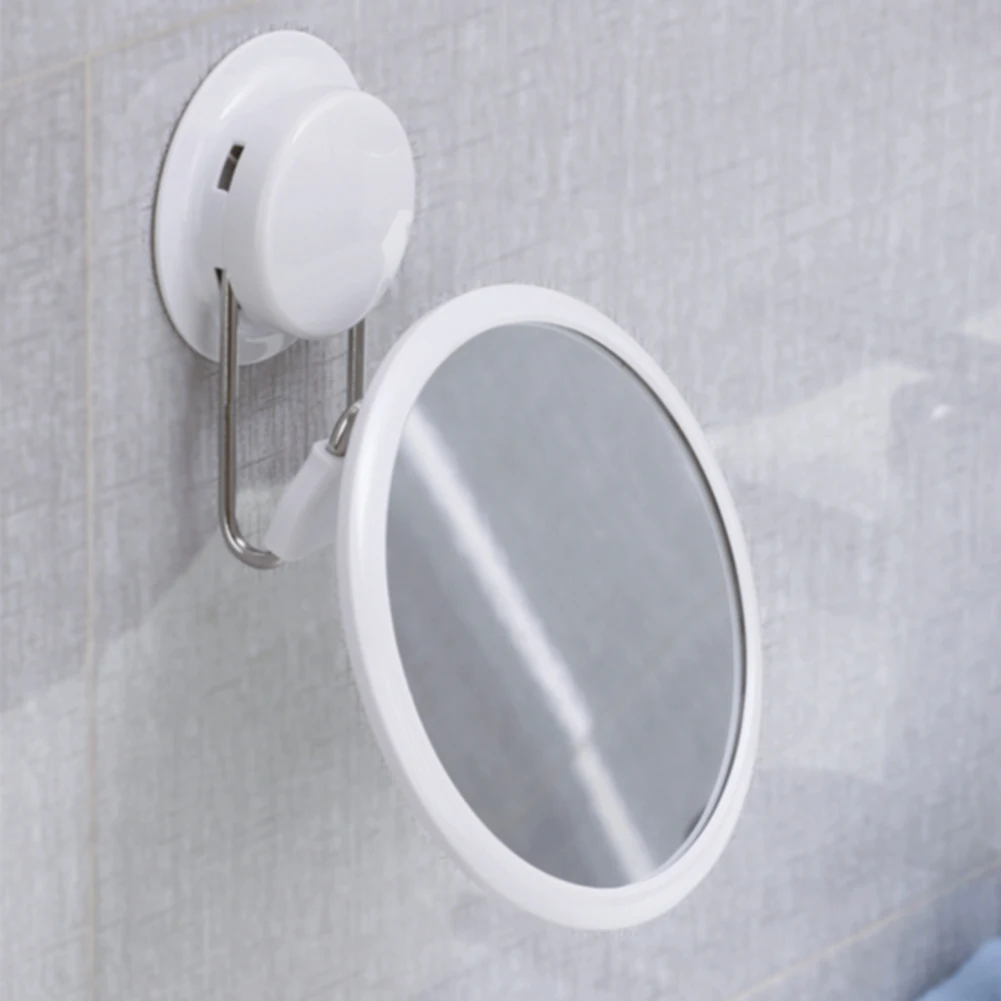 

Съемное практичное легкое в установке косметическое современное мощное вращающееся на 360 градусов присоска Белое Зеркало для ванной из нер...