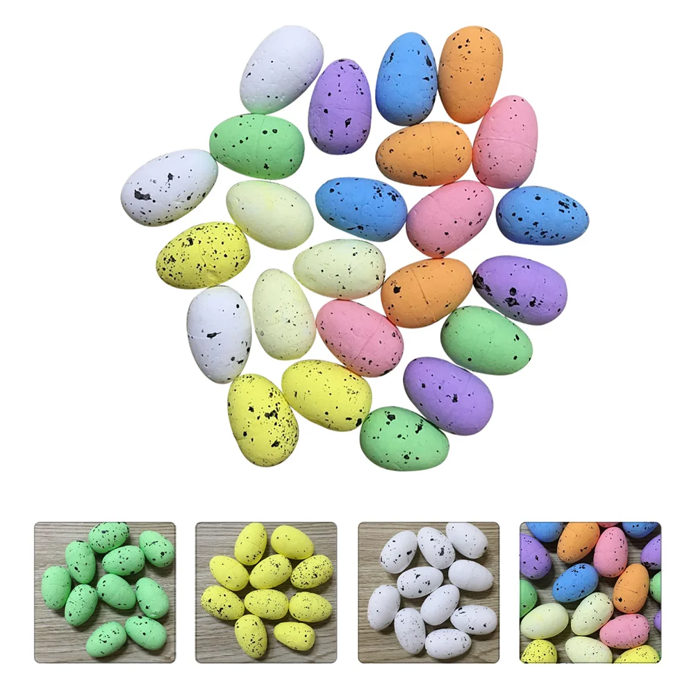 

Easter Eggs Eggfake Crafts Bird Speckledornaments Styrofoamplastic Artificial Party Filler Quail Craft Decoration Spring
