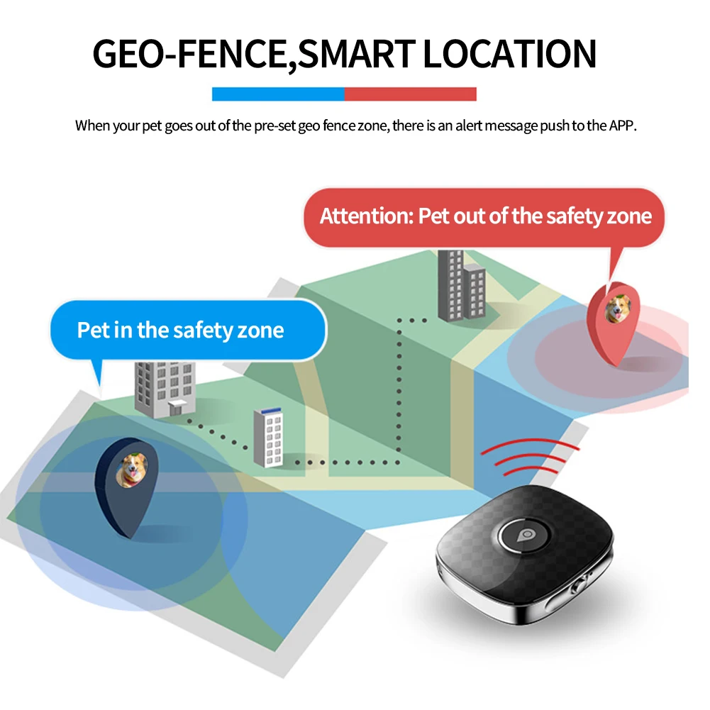 4G Пит GPS Трекер Ошейник для Отслеживания Собак Мини Анти-Потерянный Сигнал Оповещения Локатор Кошек Умное Устройство Долгий Режим Ожидания SOS Водонепроницаемый On.