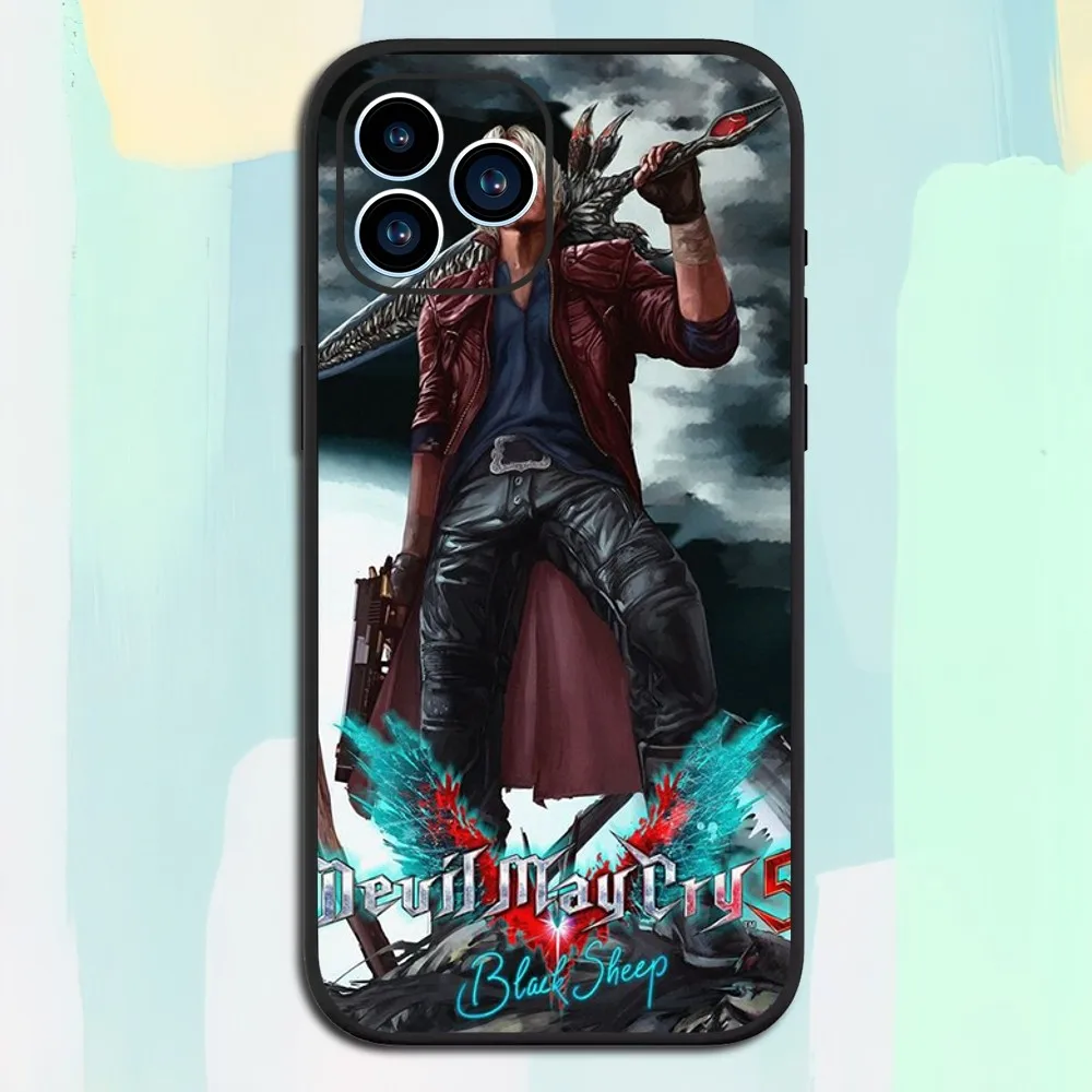 Чехол для телефона с игрой D-Devil May Cry 5 мягкий чехол Samsung Galaxy A73 A54 A13 A33 A53 A32 A52S