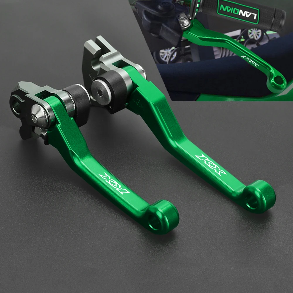 

Dirt Bike Foldable FOR KAWASAKI KX112 KX 112 2022 - 2023 Motorcycle Accessories CNC Pivot Clutch Brake Lever Handle Hand Grips