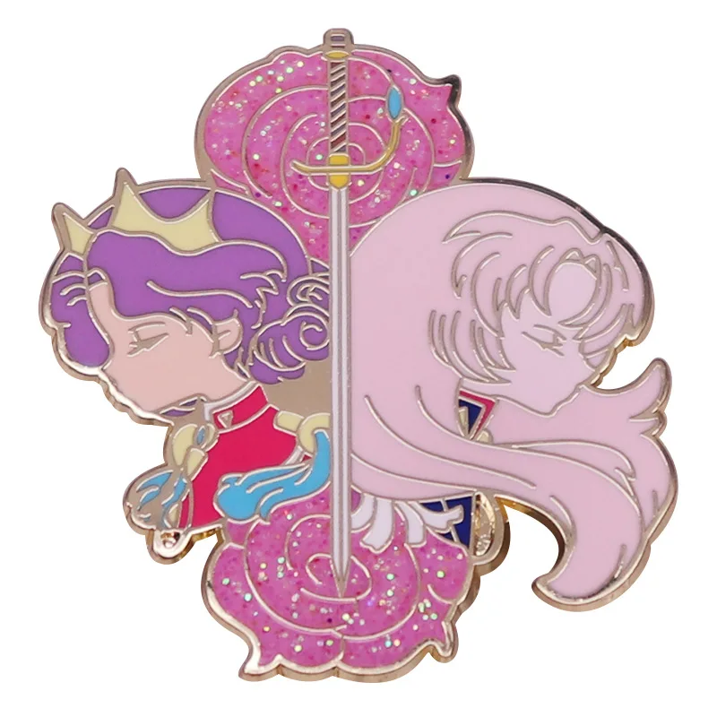 

Japanese Anime Cute Metal Enamel Pin Lapel Pins Badges on Backpack Brooch Clothes Jewelry Fashion Accessories Collection