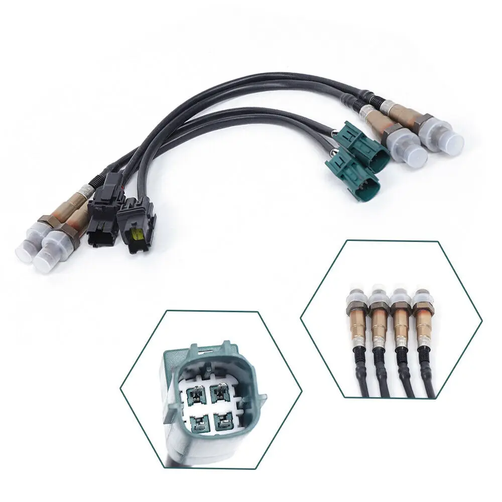 

For 04-06 Nissan Titan Armada 4Pcs Up/Downstream Air Fuel Ratio Oxygen Sensor US