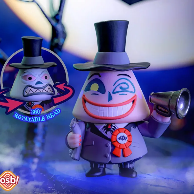 Фото New Hot Toys The Nightmare Before Christmas Blind Box Figures Jack Sally Cosbi Collectible Figurine Doll Christmas Birthday Gift №5