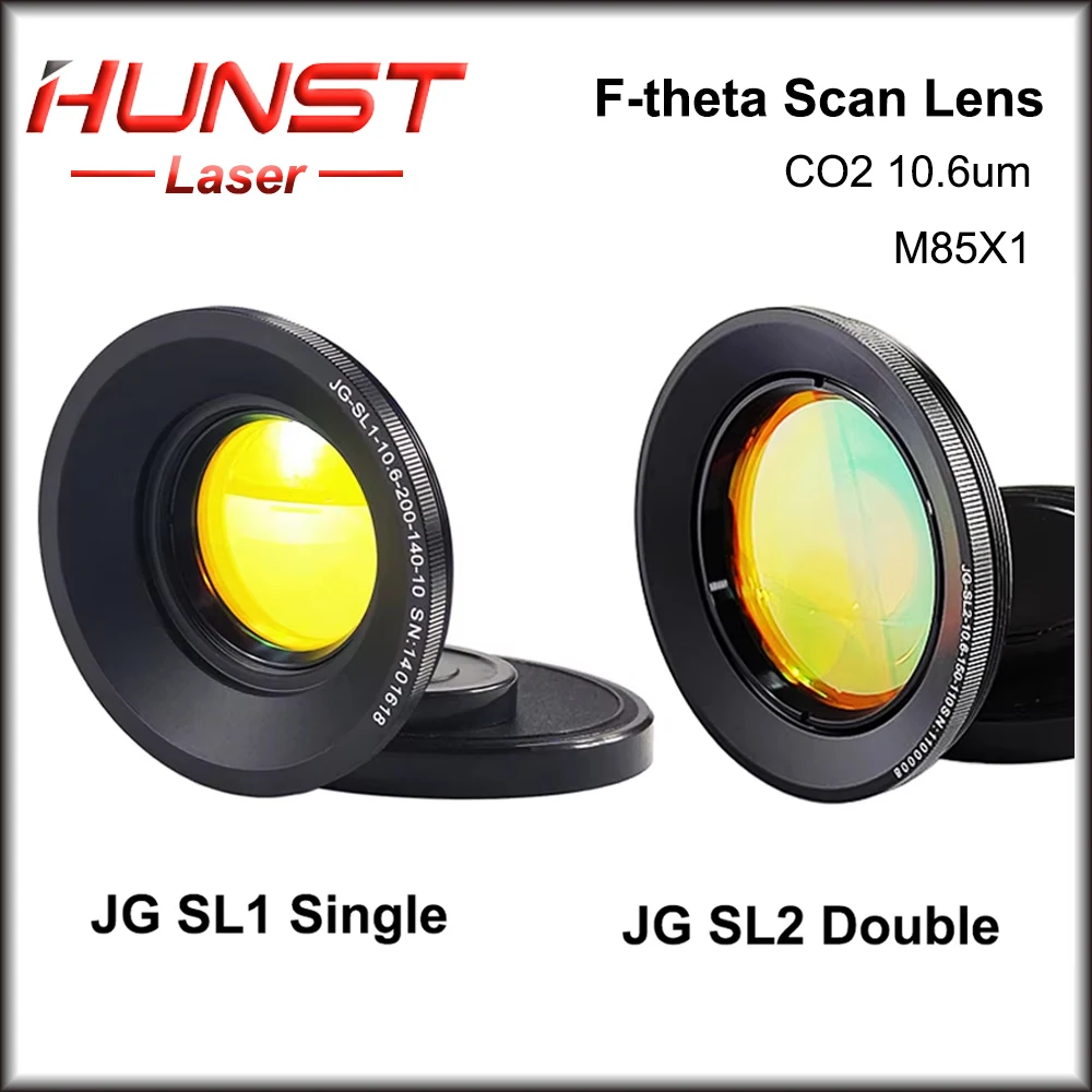 HUNST CO2 F-theta Scan Lens 10 6 мкм 70 110 175 210 250 300 мм Полевая линза для лазерного гравера