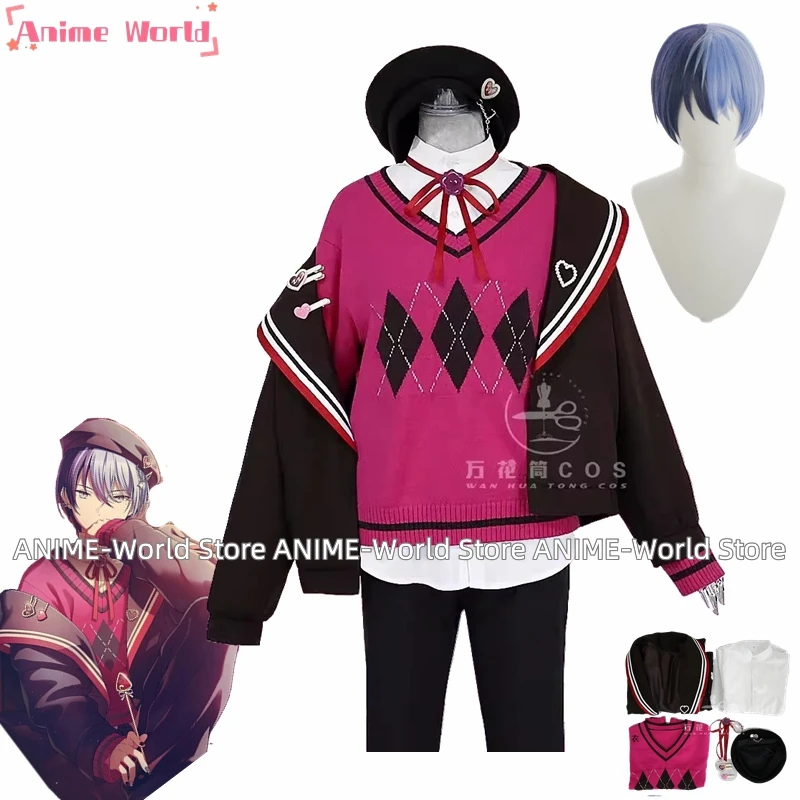 Игровой проект костюм для косплея Sekai Aoyagi Toya Милая модель костюма с шляпой