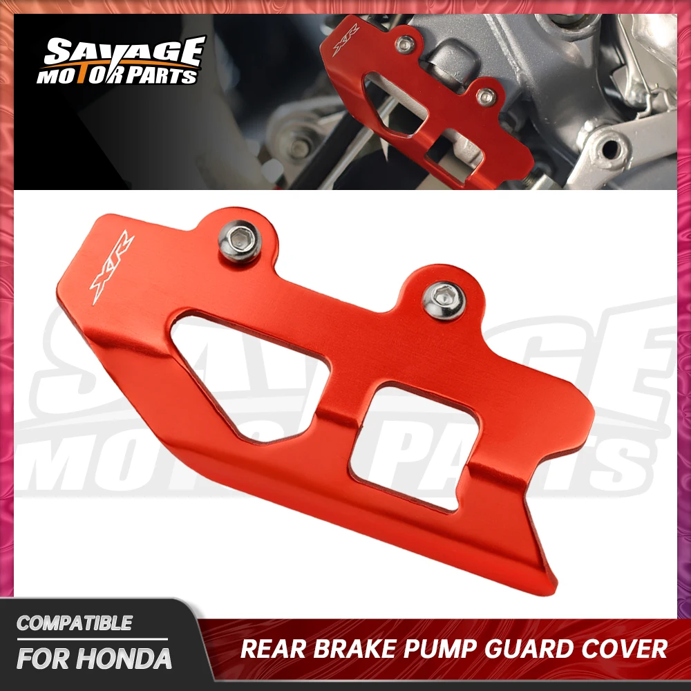 XR650 L/R Rear Brake Pump Guard For HONDA XR650L 1992-2021 XR650R 2000-2006 Motorcycle Brake Master Cylinder Protector Cover