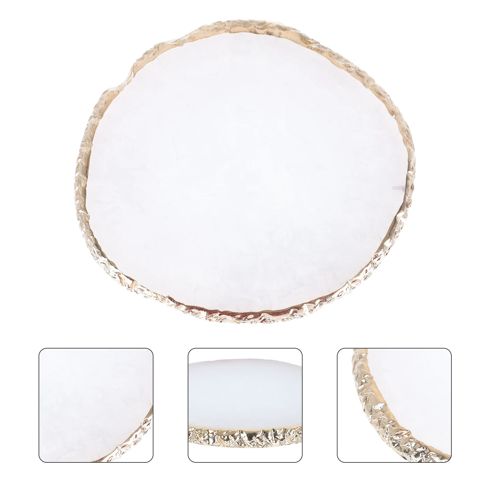 

Round Palette DIY Color Plate Nail Piece Sample Rack Pallet Tray Manicure