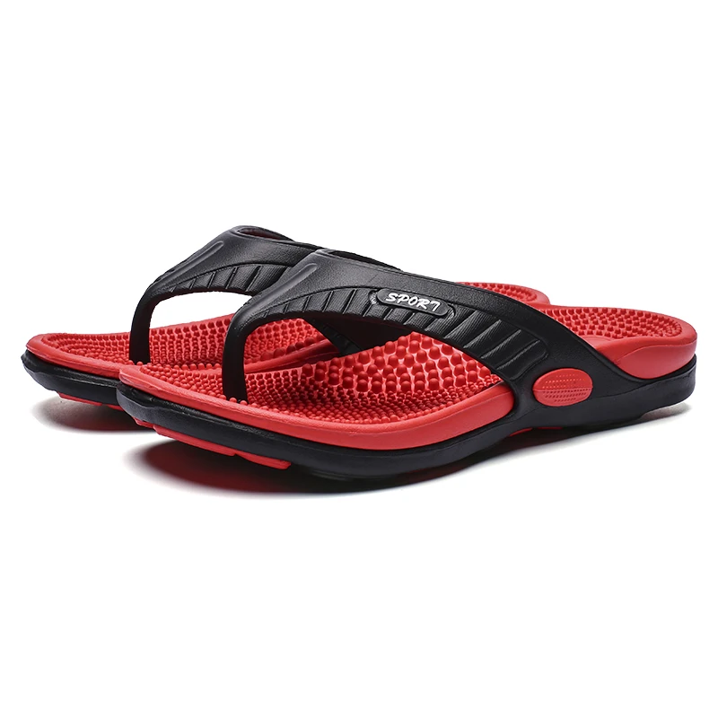 

Summer Men Slipper Flip Flops Quick Dry Slippers Soft EVA Male Street Beach Slippers Massage Casual Flip-Flop Footwear Size40-45