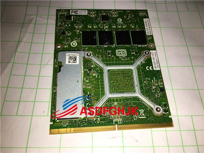 Оригинальная видеокарта для Dell M6600 M6700 Quadro K3000M 2 ГБ N14E-Q1-A2 TW63C 7RPRH 07RPRH 0TW63C полностью
