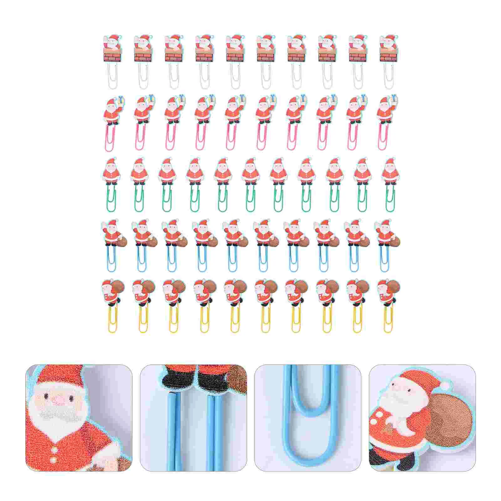 

Paper Clips Clip Note Christmas Filephoto Binder Metal Holderclamp Banner Office Document Notebook Planner Cute Kids Marker Page