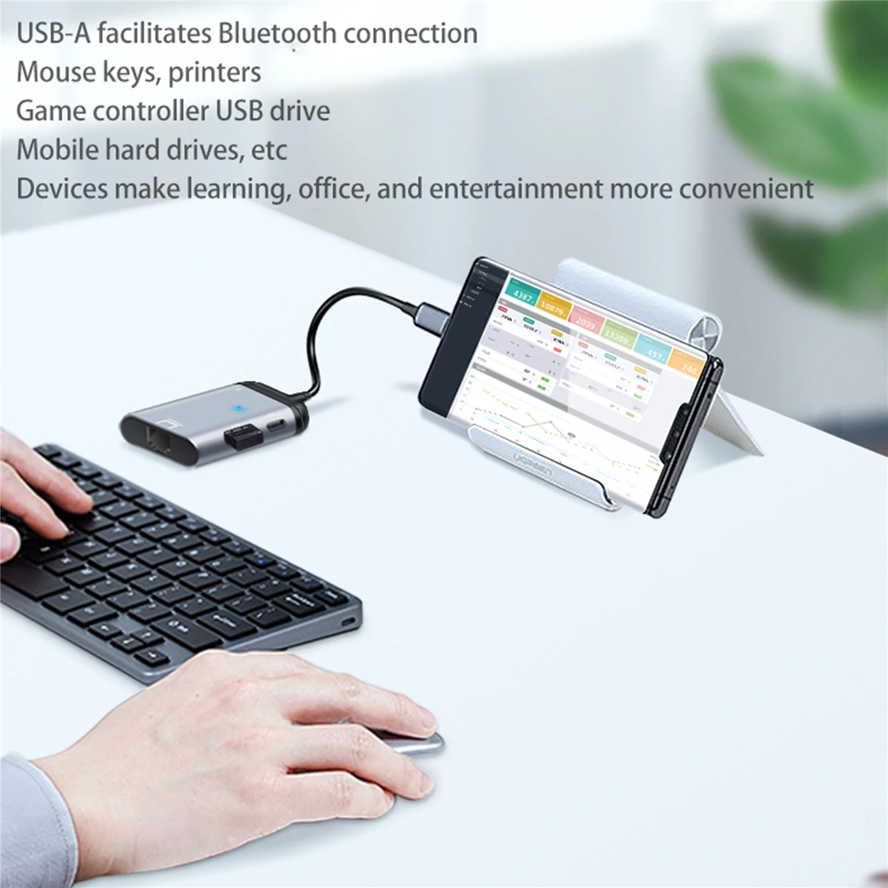 Высококачественный кабель с разъемами USB C и 4K типа HDMI совместимый кабелем для Mini