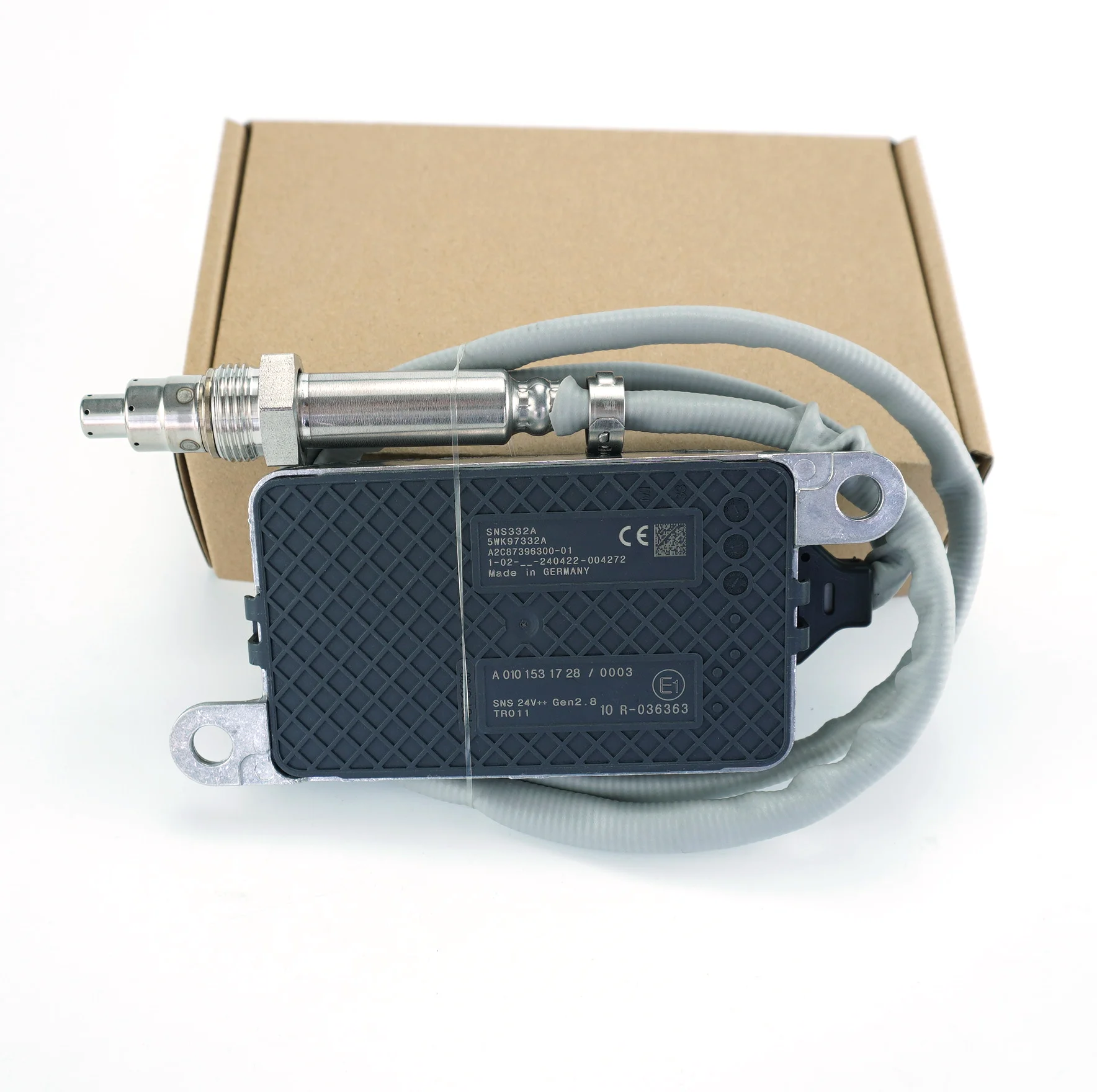 5WK9 7332A A 0101531728 5WK97332A Оригинальный новый датчик азота и кислорода NOx 24 В для Mercedes Benz