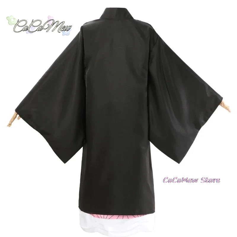 Косплей Demon Slayer Tanjiro Nezuko детский костюм Shinobu японский аниме-мультфильм на Хэллоуин