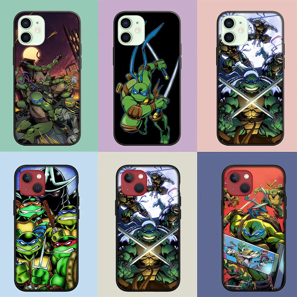 Чехол для Apple iPhone 15 14 13 12 Mini 11 Pro X XR XS Max 7 8 Plus + чехол телефона с мультяшными