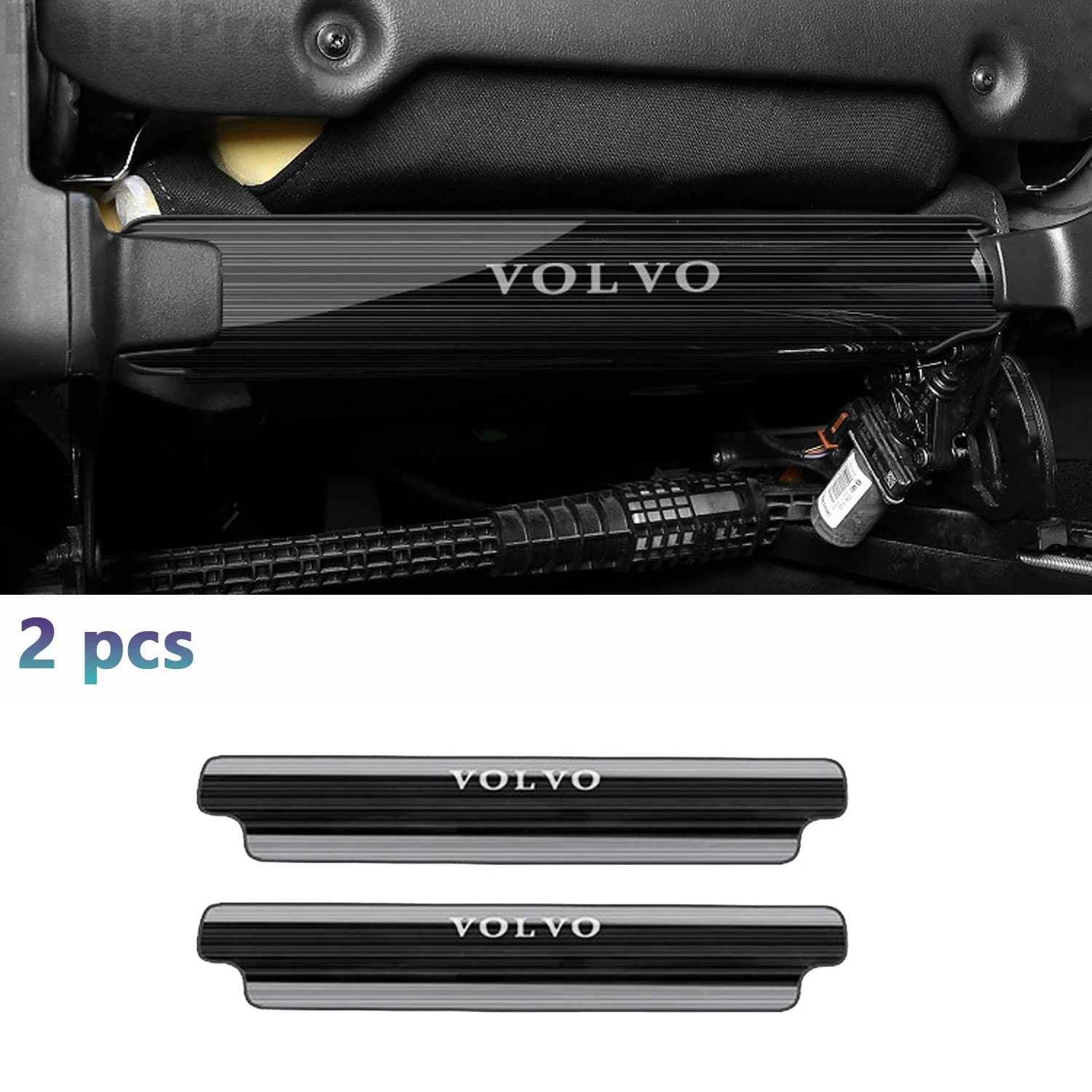 

Заднее сиденье автомобиля, противоударная накладка, металлическая защитная накладка, защитные чехлы на заднее сиденье для Volvo XC40 XC60 XC90 2018 2019-2024, аксессуары