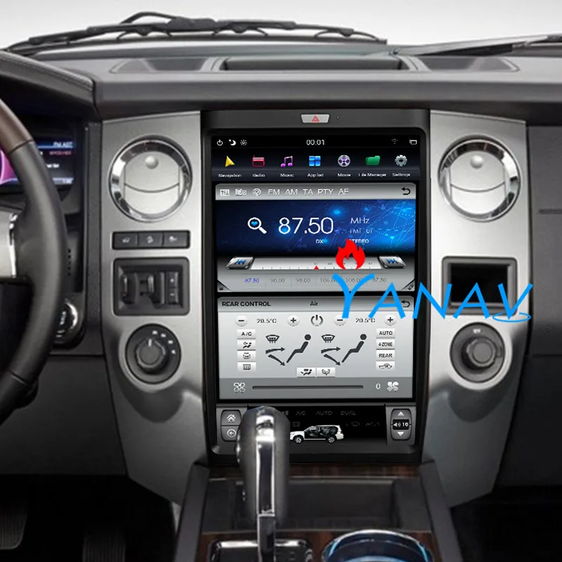 

17 Inch Car Radio For Ford Expedition 2007-2017 Android Auto Video Tape Recorder GPS Navigation Multimedia MP3 Player Carplay
