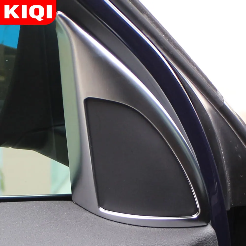 

А-столб клаксон кольцо наклейка для BMW X1 F48 2016-2022 внутреннее окно стойка A стерео динамик треугольник крышка отделка