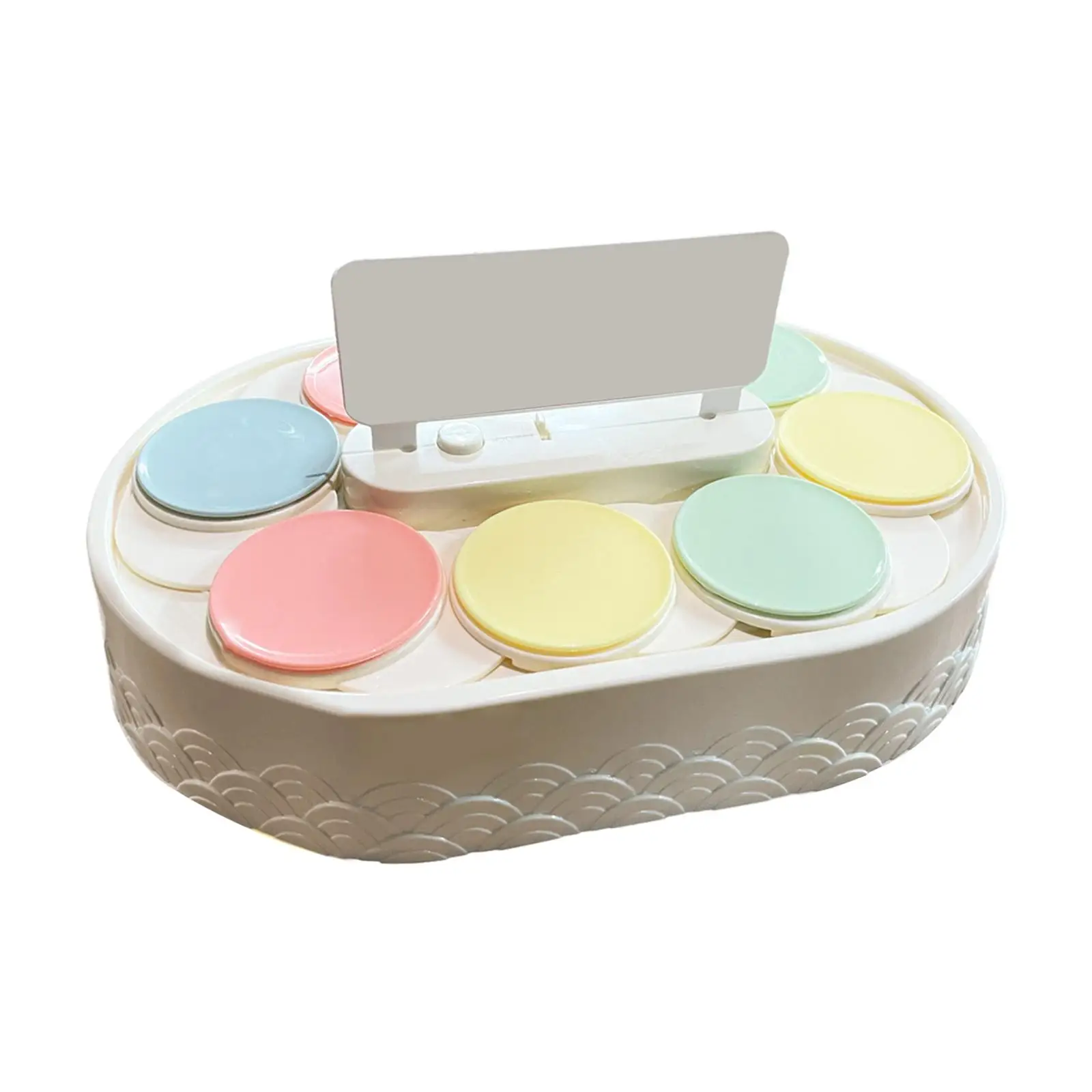 

Automatic Rotating Table Display Stand Swing Tray Turntable, for Displaying Cupcakes, Desserts, Sushi, Jewelry