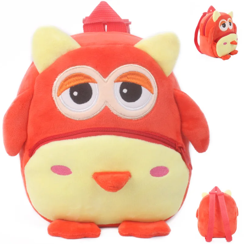 

Cute Children Backpack Baby Child Plush Backpacks Cartoon Animal Plush Backpack Bag Cute Soft Animal School Bag 1-2.5 Years