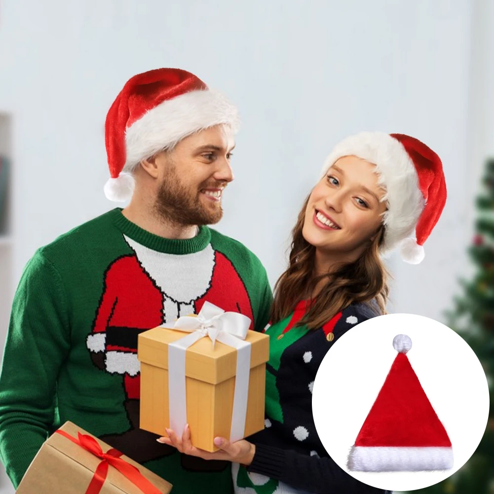 

Christmas Hat Snowman Santa Claus Hats With Light For Kids Children Adult Xmas Gift New Year 2023 Party Decoration