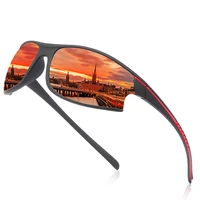 classic polarized sunglasses men cycling eyewear outdoor driving fishing square frame women sun glasses windproof riding goggles