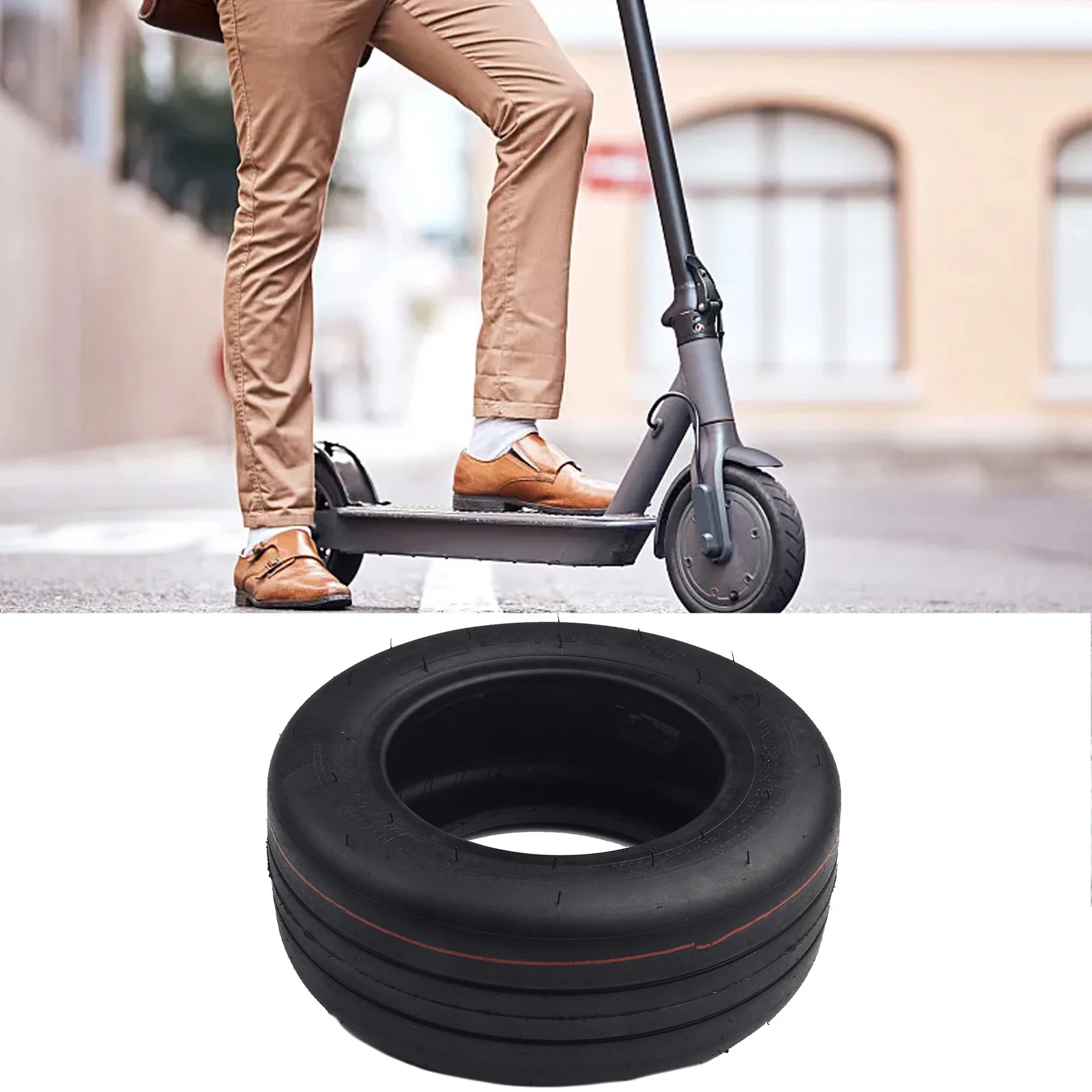 Шины бескамерные резиновые 1 шт. для картингов квадроциклов Ninebot Mini Pro переднее