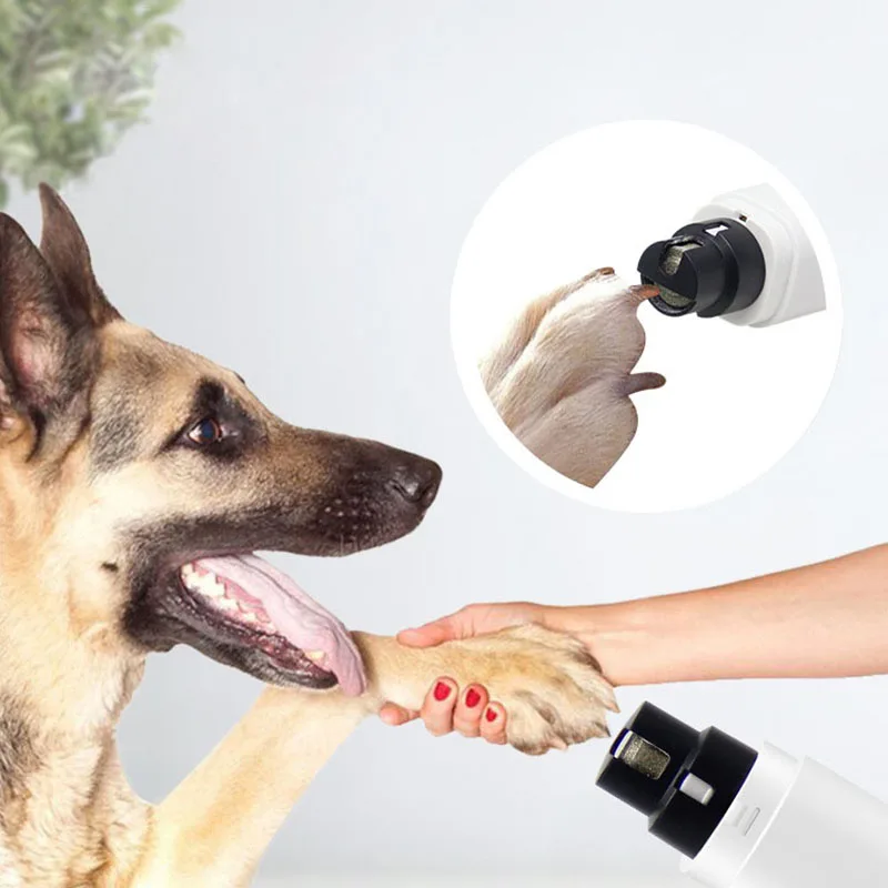 

Электрические кусачки для ногтей для собак, Шлифовальные машинки для ногтей, перезаряжаемые, USB зарядка, быстрая Бесшумная Машинка для ухода за котами и лапами, товары для ухода за ногтями