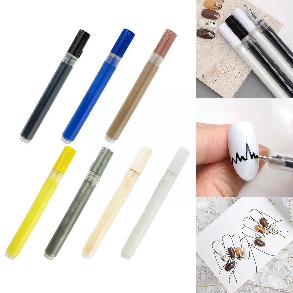 

1 шт., ручка для рисования ногтей