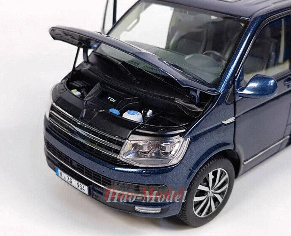 NZG 1/18 для VW T6 Multivan MPV литая под давлением модель автомобиля имитация игрушки