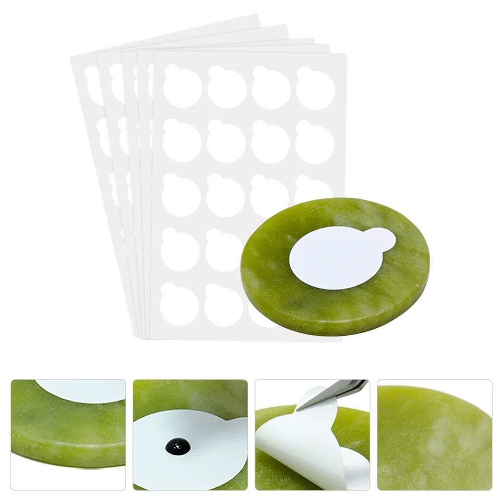 

Eyelash Glue Extension Holder Adhesive Stand Pallet Lash Sticker Pads Extra Base Tool Jade False Grafting Eye