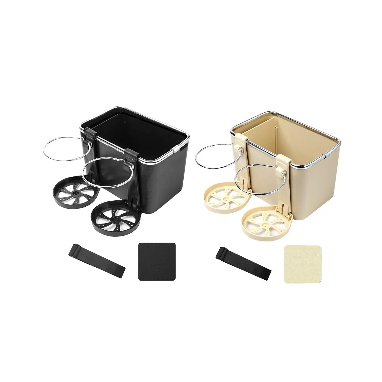 

Car Armrest Storage Box Organizer, Water Cup Holder, Multifunctional Center