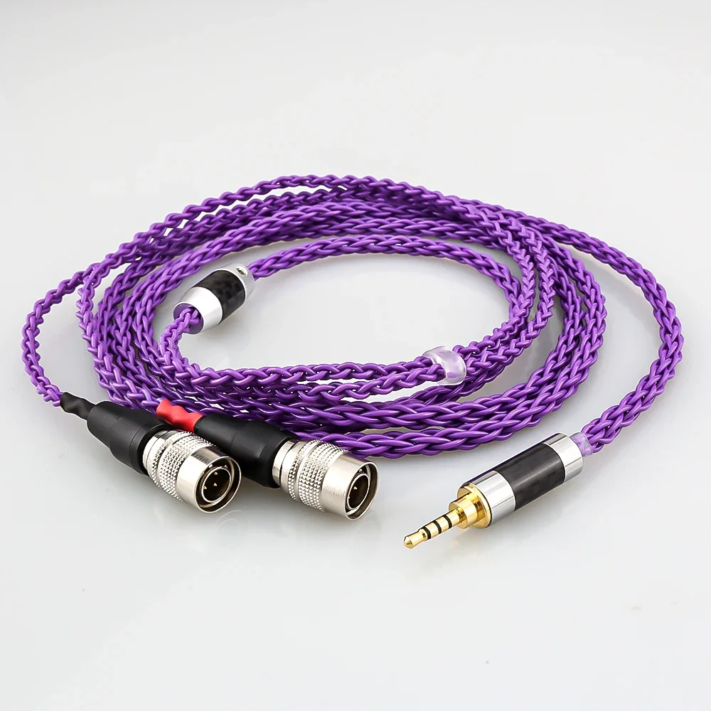 Кабель посеребренный HiFi 3 5 мм 4 XLR