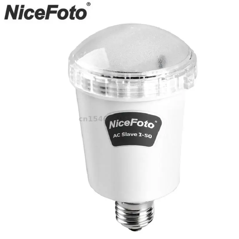 

NICEFOTO I50 Studio Falsh светильник 45W 5500K AC Slave Flash Bulb для E27