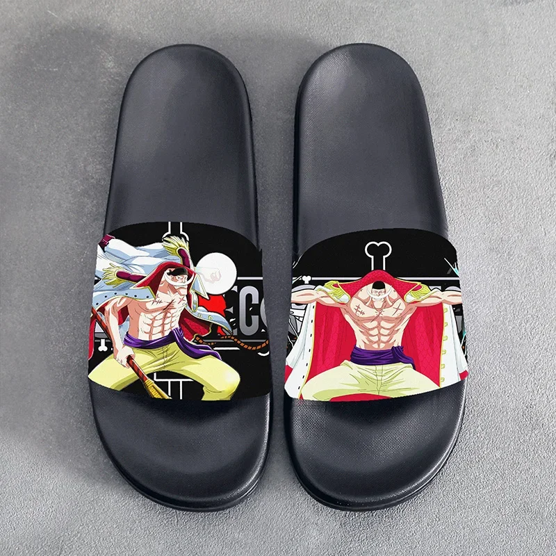 Летние сандалии тапочки Аниме ONE PIECE Jinbe для косплея милая мультяшная обувь мужчин