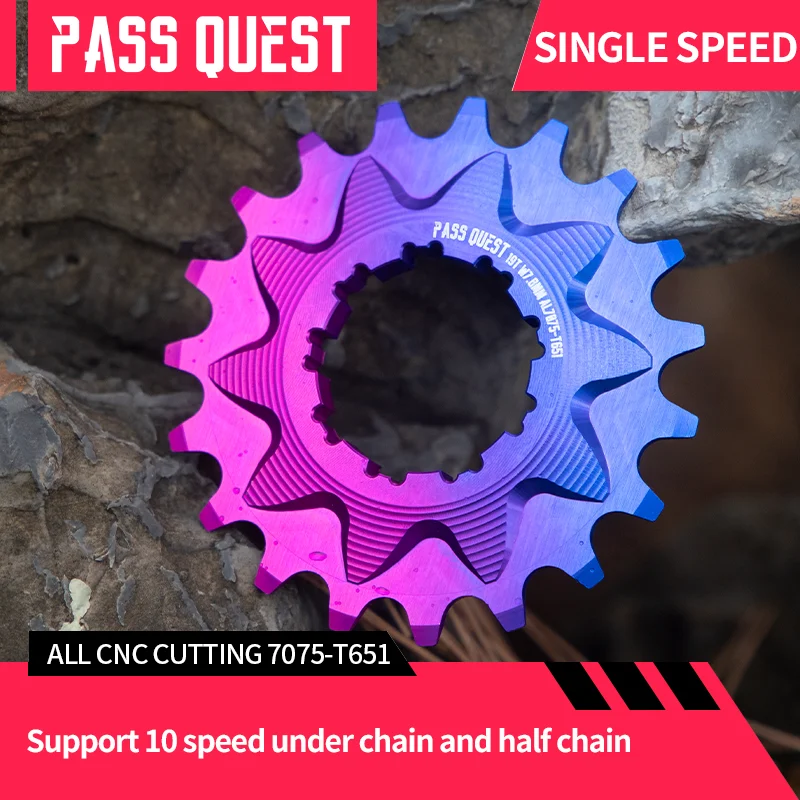 

PASS QUEST односкоростной свободный круг и распорка черный/красочный для Shimano 8/9/10S грунтовой наклон велосипеда уличный Альпинизм запчасти для велосипеда