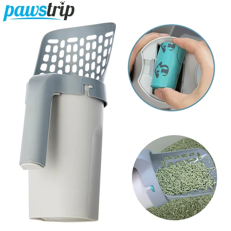 

Portable Self-Cleaning Cat Litter Box Kitten Toilet Cleaning Scooper Shovel Tool for Cat Supplies Pets Litter.