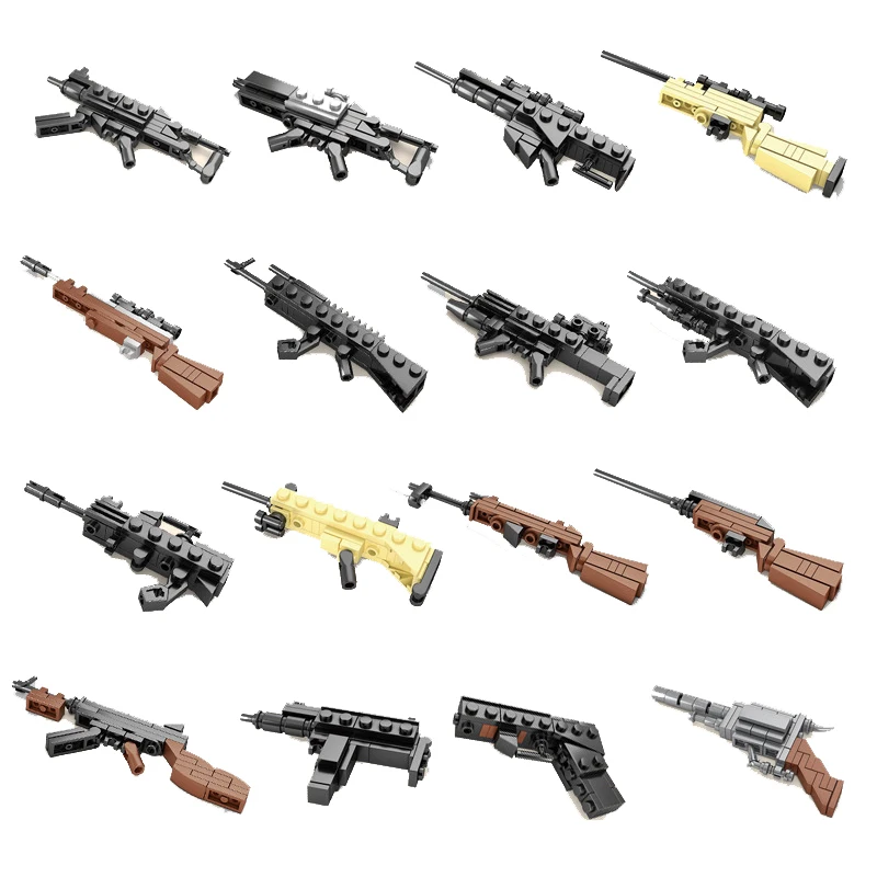 Конструктор Технический пистолет 16 в 1 622 деталей