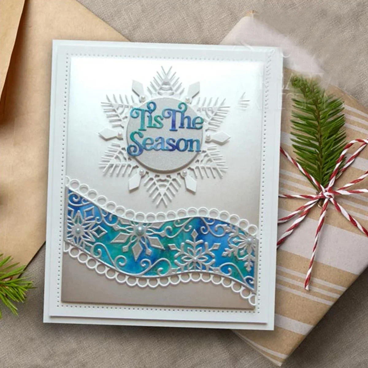 Новые металлические пресс-формы снежинки для рукоделия скрапбукинга