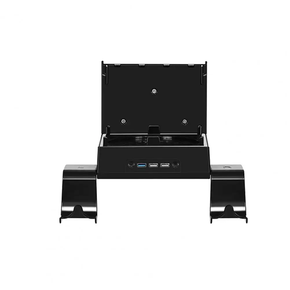 

RGB Cooling Fan Multifunctional Wall-mounted 3 USB Port Game Console Cooling Fan for Xbox Series X