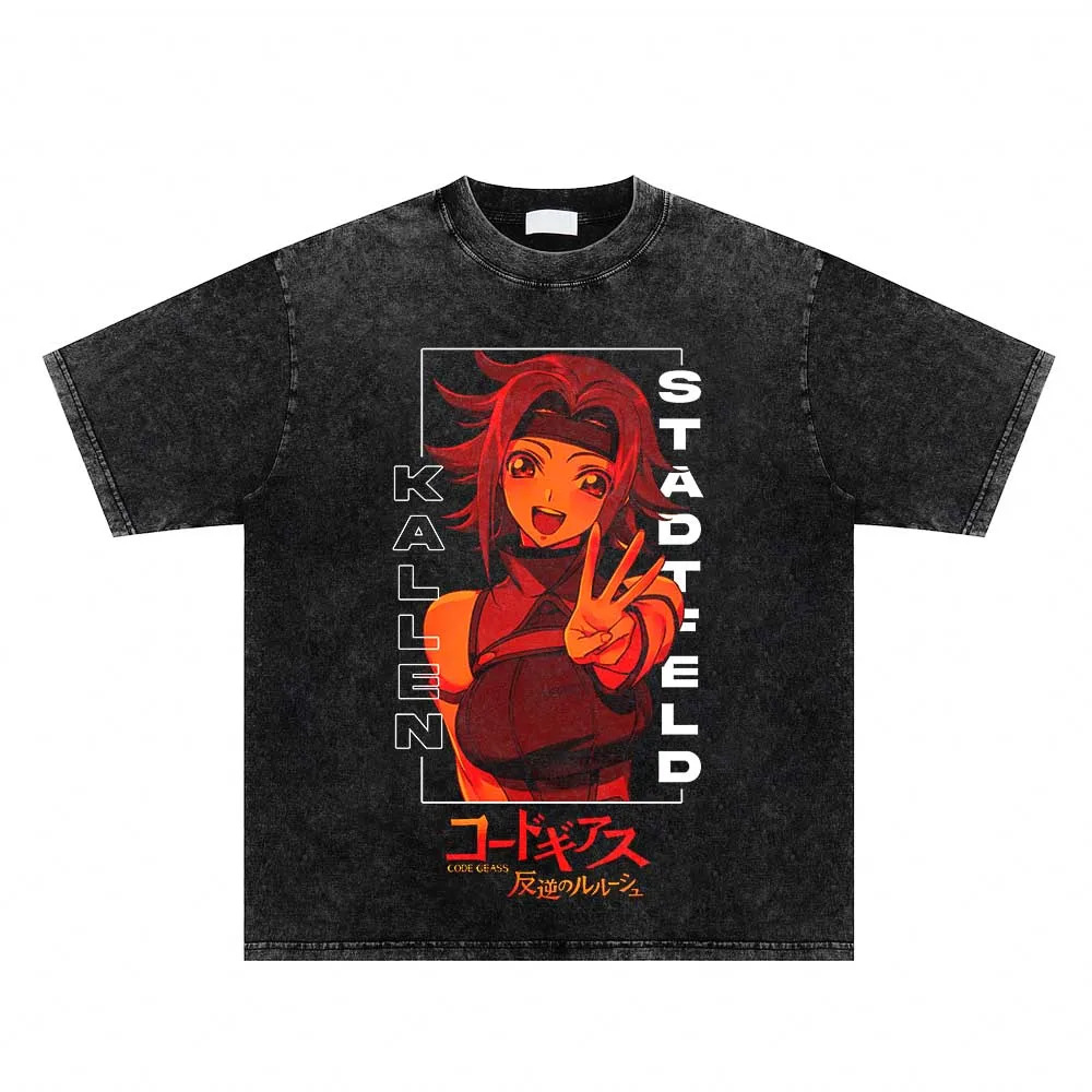 

Футболка мужская оверсайз с графическим принтом и круглым вырезом