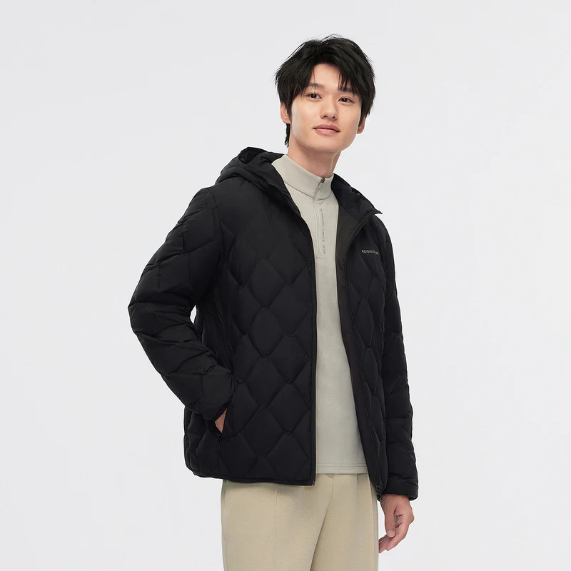 BOSIDENG пуховик для мужчин 90% гусиный пух куртка с капюшоном Теплая Куртка зимние